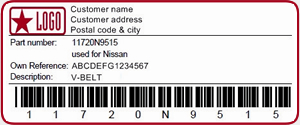 Print your personalized labels