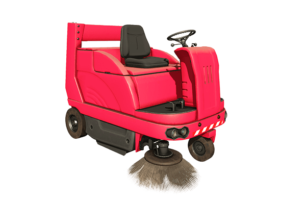 Ride-on floor sweeper models